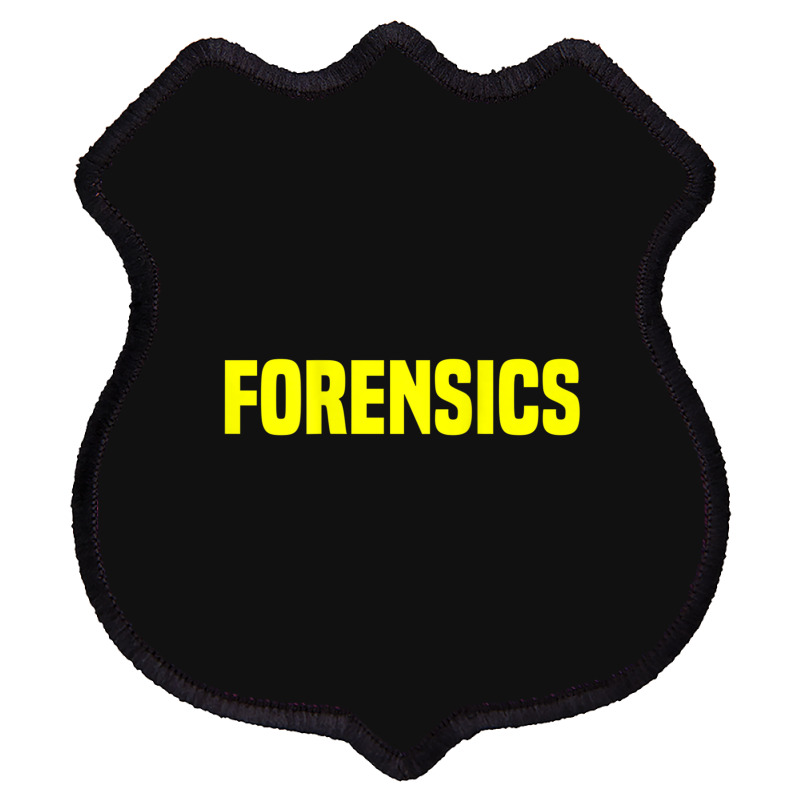 Trending Forensics Crime Investigator Detectives Policemen Shield Patch | Artistshot