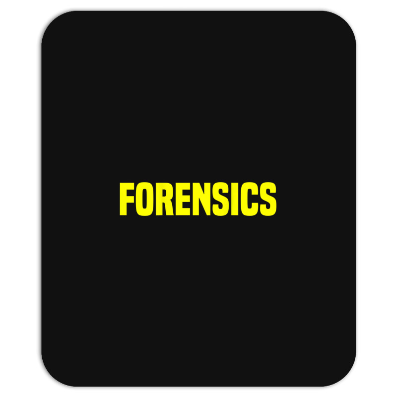 Trending Forensics Crime Investigator Detectives Policemen Mousepad | Artistshot