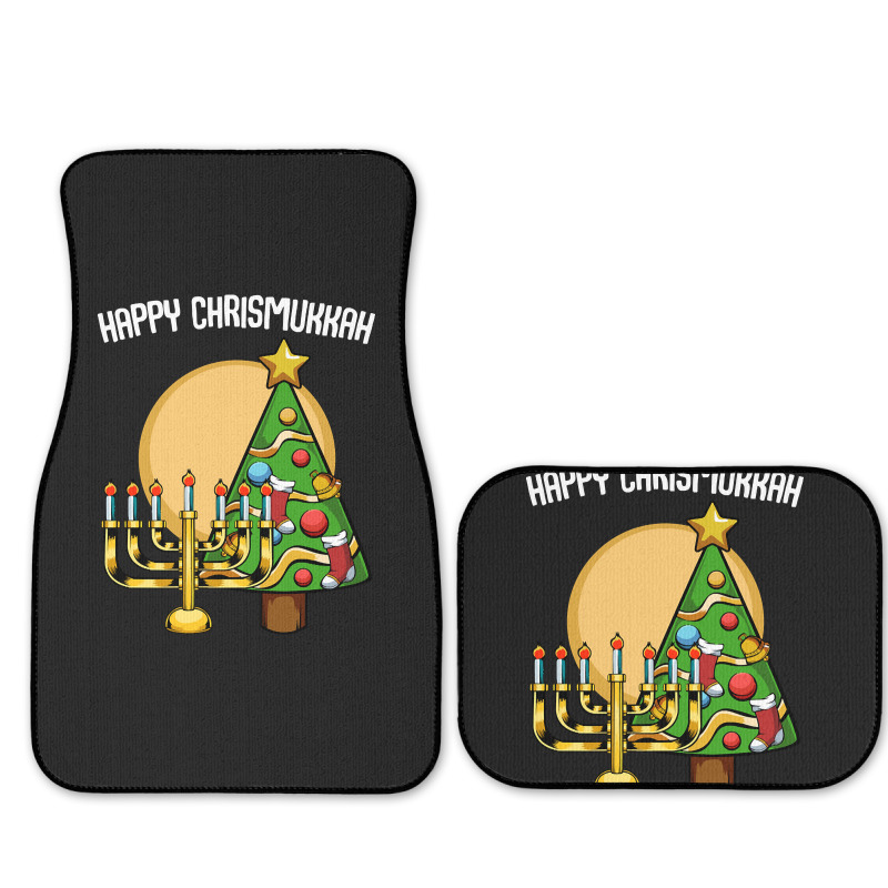 Happy Chrismukkah Christmas Hanukkah Channukah Full Set Car Mats | Artistshot