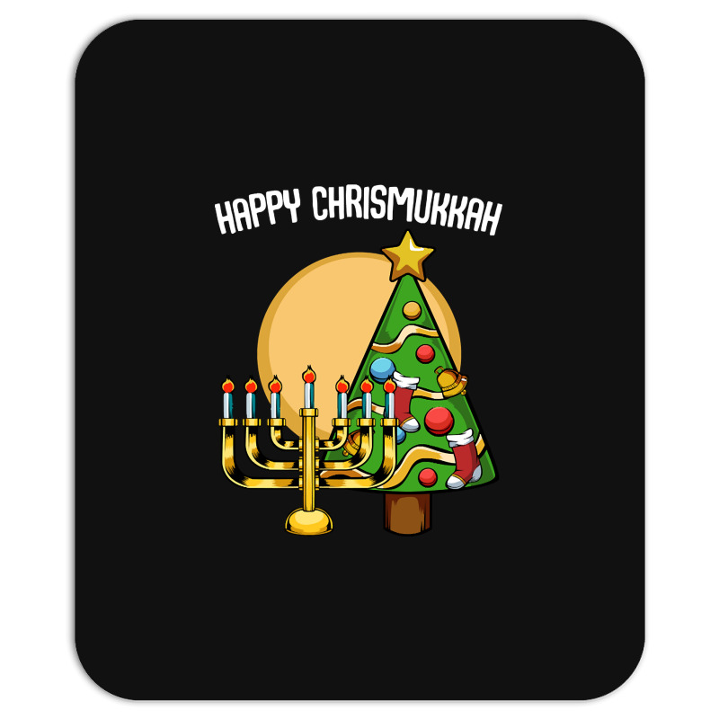 Happy Chrismukkah Christmas Hanukkah Channukah Mousepad | Artistshot