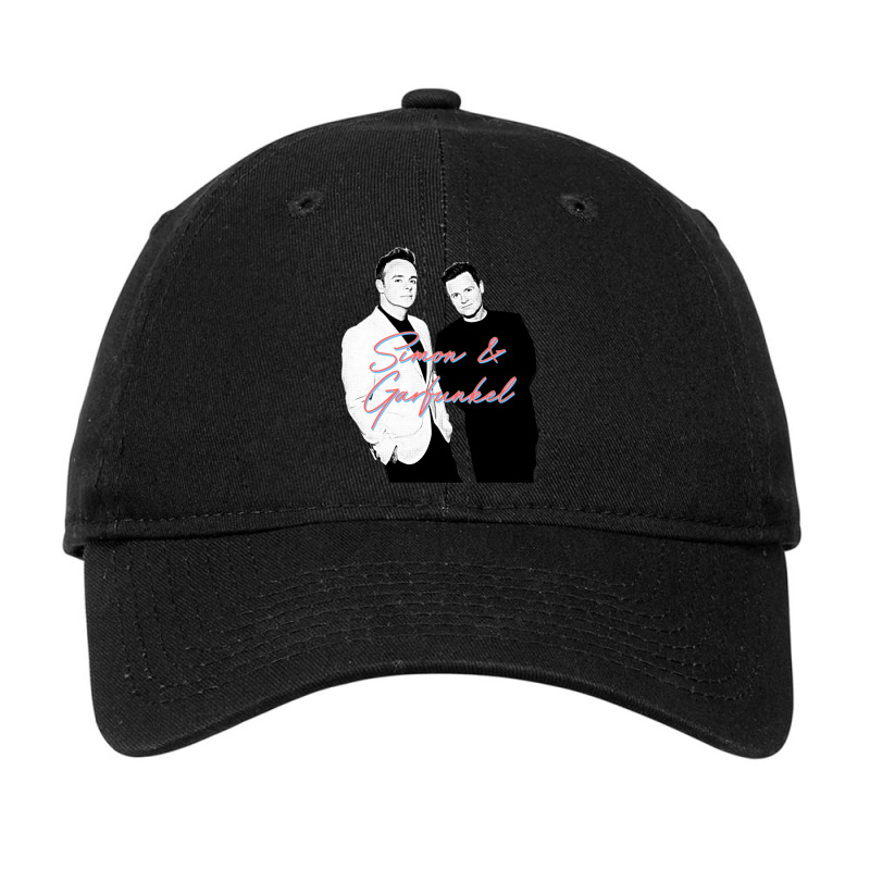 Simon Garfunkel Ant Dec 80s Style Parody Design Adjustable Cap | Artistshot