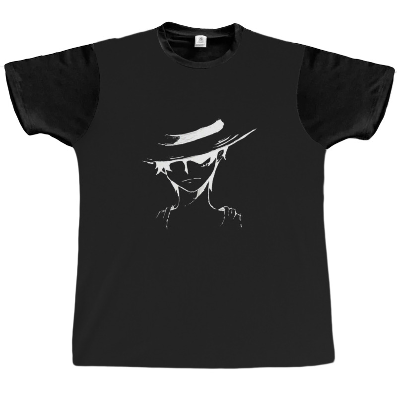 Dark Luffy Drawing Graphic T-shirt | Artistshot