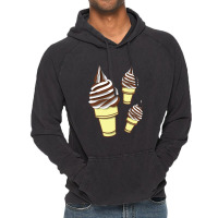 Ice Cream Illustration Vintage Hoodie | Artistshot