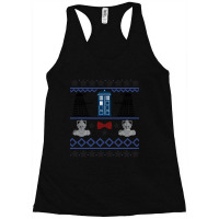 Doctor Who Ugly Sweater Season Racerback Tank | Artistshot