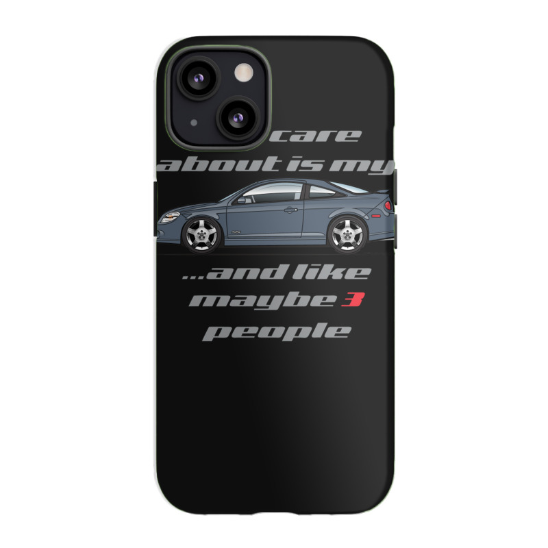 All I Care Blue Granite Iphone 13 Case | Artistshot