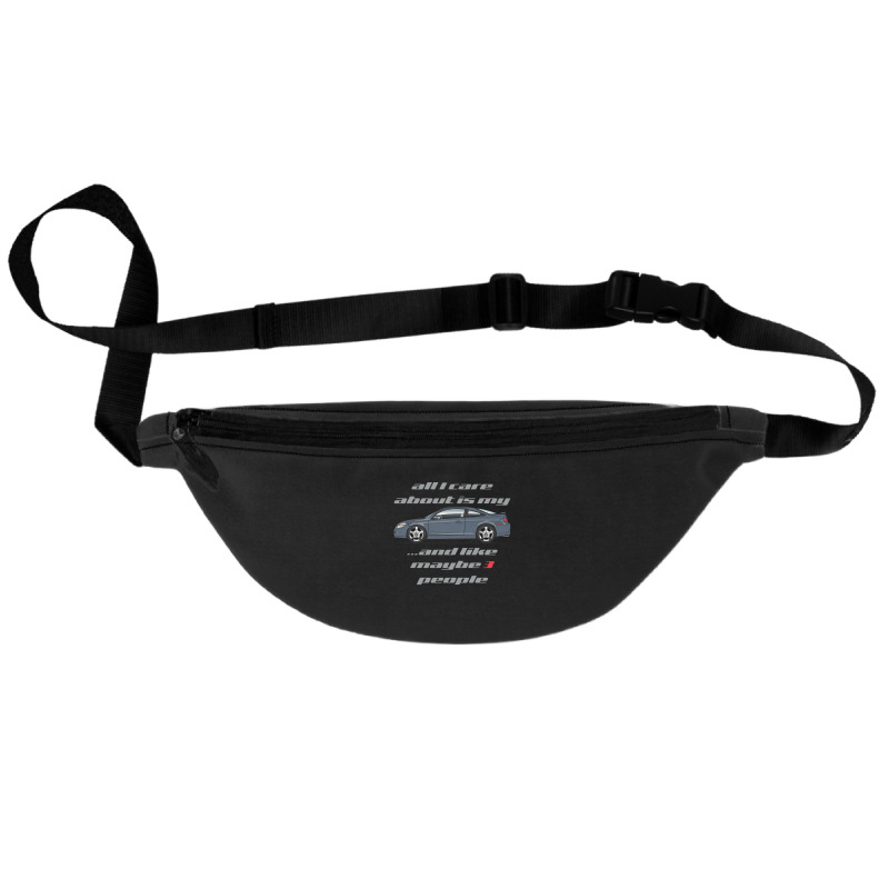 All I Care Blue Granite Fanny Pack | Artistshot