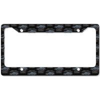 All I Care Blue Granite License Plate Frame | Artistshot