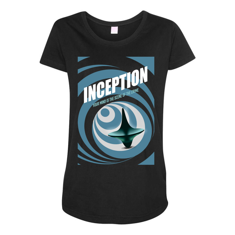 Inception - Alternative Movie Poster Maternity Scoop Neck T-shirt by Pannell Quintero | Artistshot