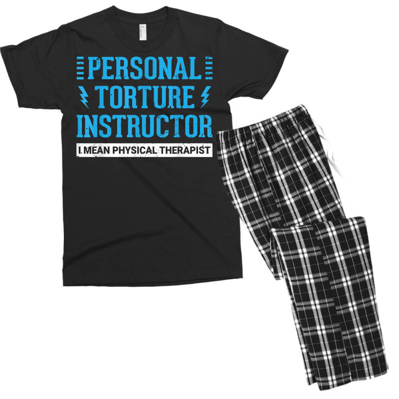 Funny Pt Physical Therapist Gift Therapy Month T Shirt Men's T-shirt Pajama Set | Artistshot