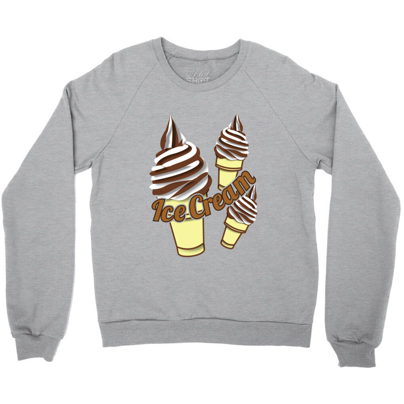 Ice Cream Cone Crewneck Sweatshirt by ririnai | Artistshot