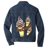 Ice Cream Cone Men Denim Jacket | Artistshot