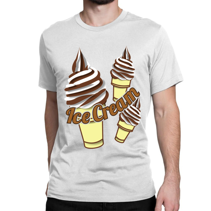 Ice Cream Cone Classic T-shirt by ririnai | Artistshot