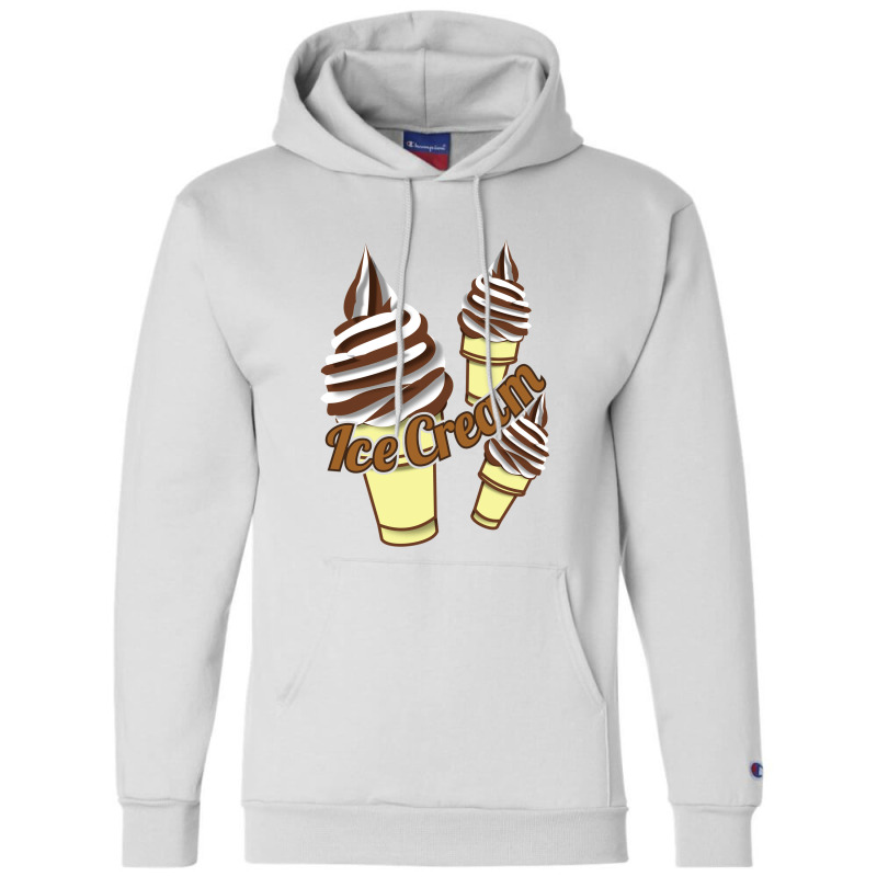 Ice Cream Cone Champion Hoodie by ririnai | Artistshot