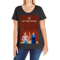 Letterkenny Poster Vintage Ladies Curvy T-shirt | Artistshot