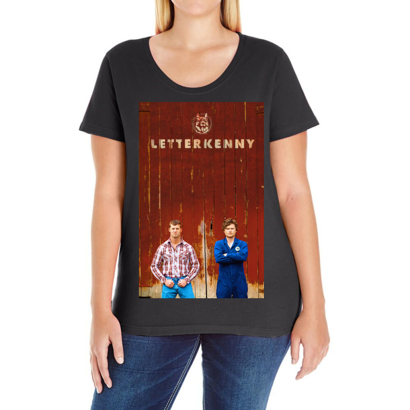 Letterkenny Poster Vintage Ladies Curvy T-Shirt by qasemjumaidq | Artistshot