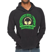 Music Is The Best Means We Have Of Digesting Time Vintage Hoodie | Artistshot