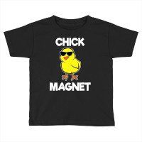 Chick Magnet  Funny Boys Kids Easter Cool Chick Toddler T-shirt | Artistshot