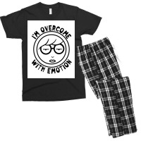 Im Overcome With Emotion Poster Boy Men's T-shirt Pajama Set | Artistshot