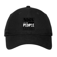 Dogs Welcome People Tolerated , Dogs Welcome People Tolerated , Dogs , Adjustable Cap | Artistshot