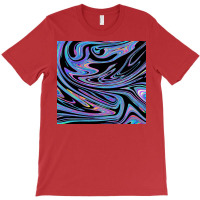 Swirls Black Holo Leggings T-shirt | Artistshot