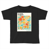 Flower Market Paris Toddler T-shirt | Artistshot