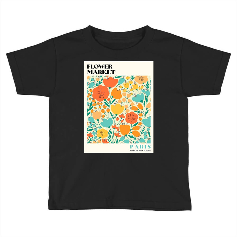 Flower Market Paris Toddler T-shirt by dianesandoval | Artistshot