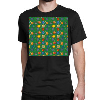 Planet Print  Space  Earth  Astronomy  Science  Green Aline Dress Classic T-shirt | Artistshot