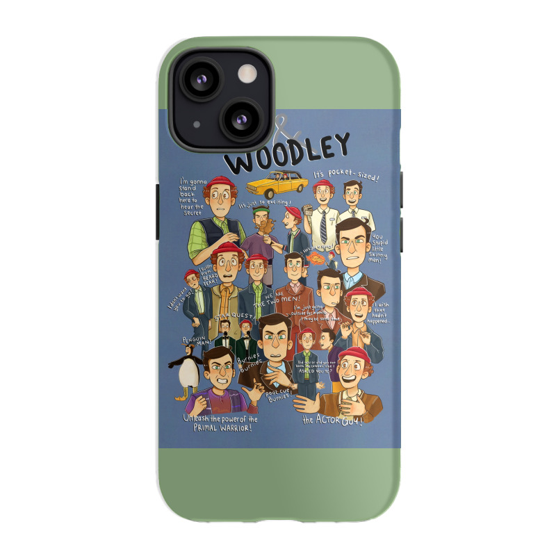 Lano And Woodley Compilation Blue Background Poster 70s Iphone 13 Case | Artistshot