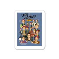 Lano And Woodley Compilation Blue Background Poster 70s Sticker | Artistshot