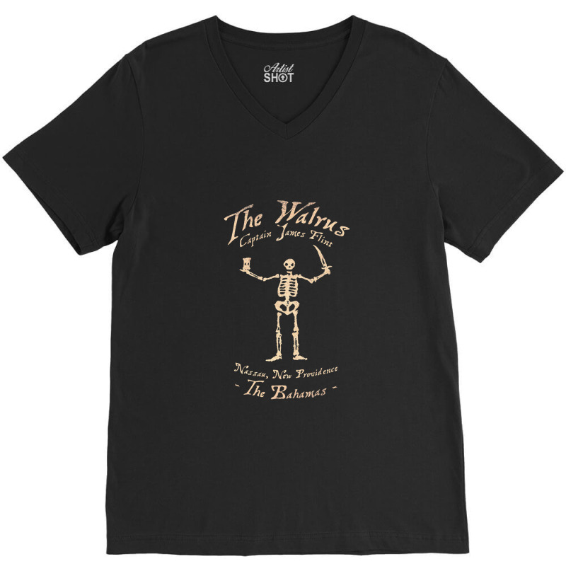 Black Sails - The Walrus V-neck Tee | Artistshot