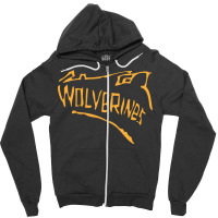 Wolverines Girl Travel Humor Zipper Hoodie | Artistshot