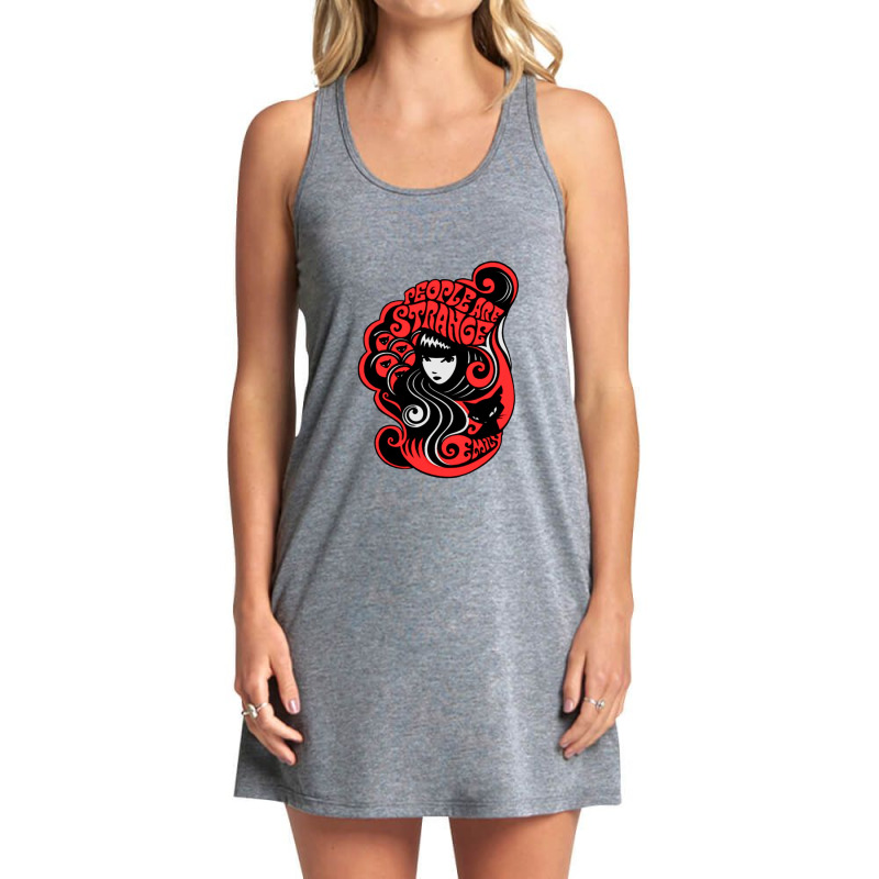 People Are Strange Tank Dress by TracyLSontrop | Artistshot