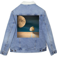 Gmo Unisex Sherpa-lined Denim Jacket | Artistshot