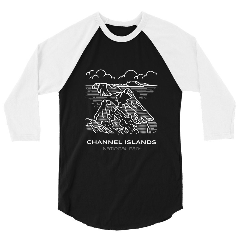 Channel Islands National Park Removebg Preview 3/4 Sleeve Shirt by devinmathis | Artistshot