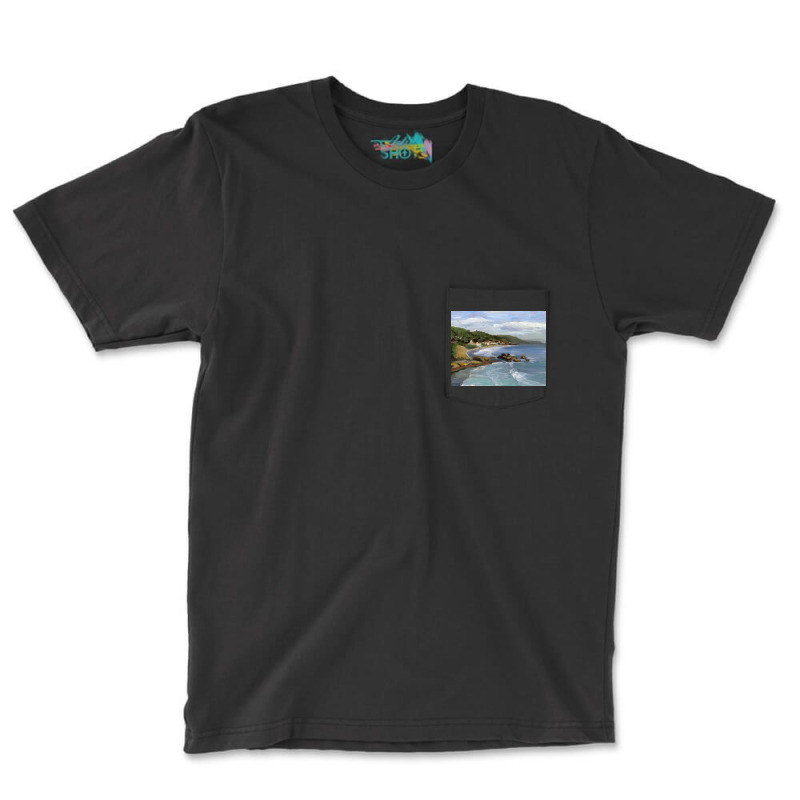 Laguna Beach Pocket T-shirt | Artistshot