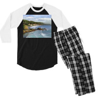 Laguna Beach Men's 3/4 Sleeve Pajama Set | Artistshot