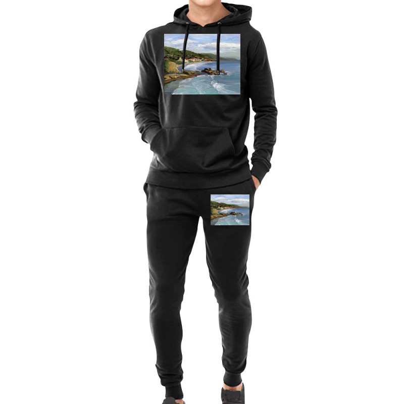 Laguna Beach Hoodie & Jogger Set | Artistshot