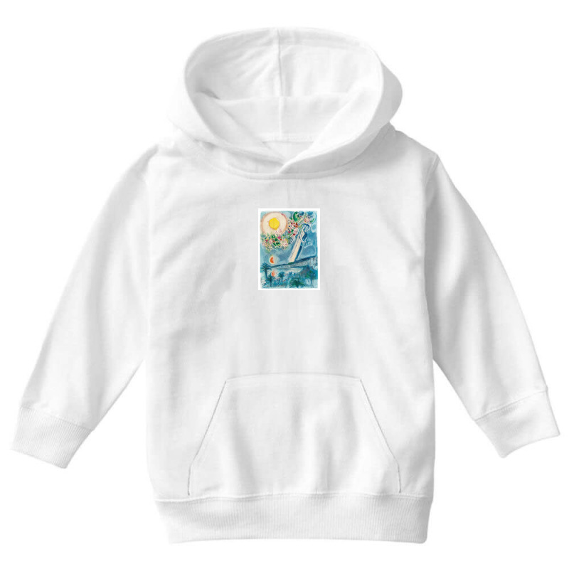 Marc Chagall Youth Hoodie by saniaquin | Artistshot