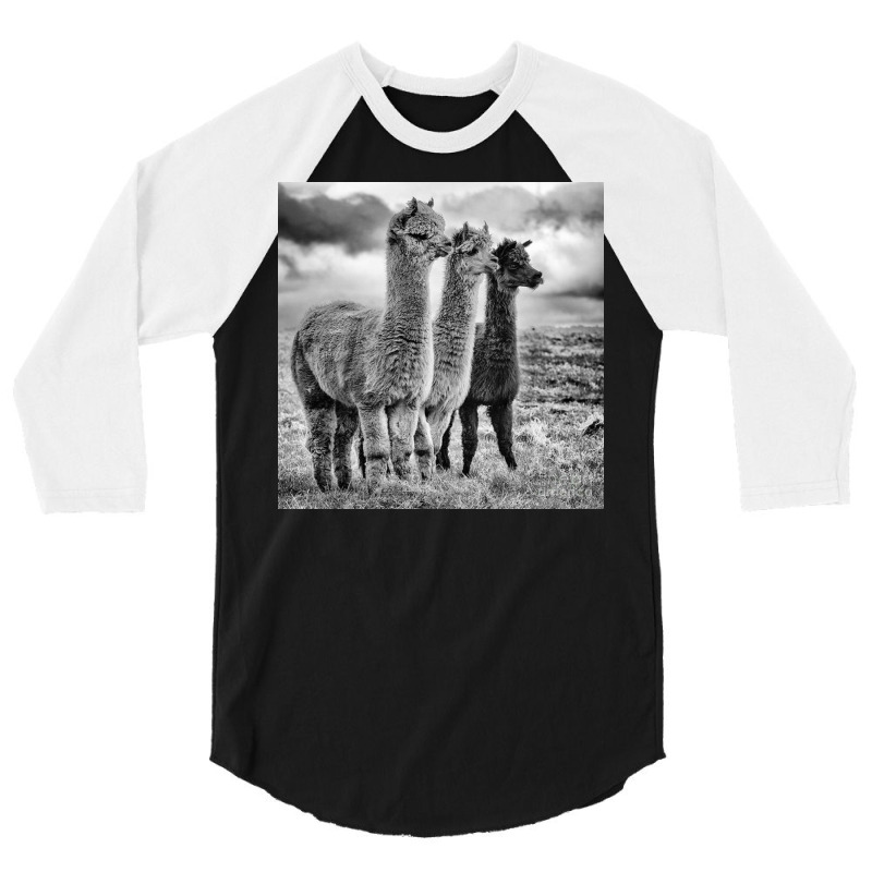 Lama Lineup 3/4 Sleeve Shirt | Artistshot