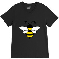 Trending Bee Illustration V-neck Tee | Artistshot