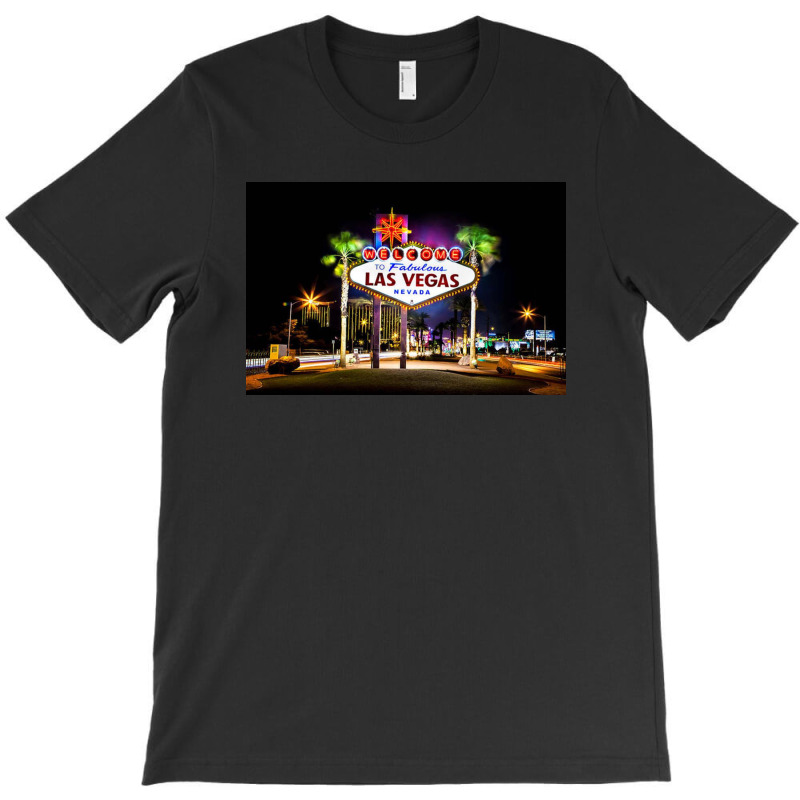 Las Vegas Sign T-shirt | Artistshot