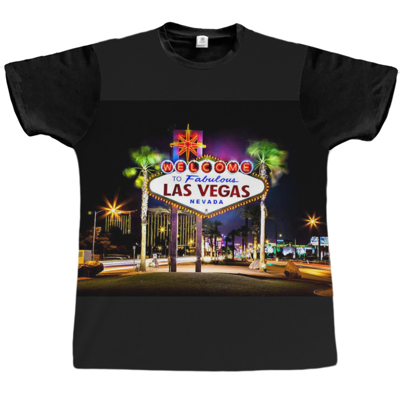 Las Vegas Sign Graphic T-shirt | Artistshot