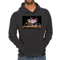 Las Vegas Sign Vintage Hoodie | Artistshot