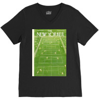 New Yorker Cover   June 25th, 1960 V-neck Tee | Artistshot