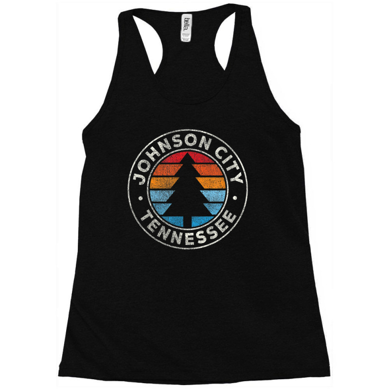 Johnson City Tennessee Tn Vintage Retro 70s Racerback Tank by michaelyounger19 | Artistshot