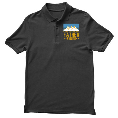 Men It's Not A Dad Bod It's A Father Figure Fathers Day Gift T Shirt Men's Polo Shirt Designed By Marshallshirleytracy