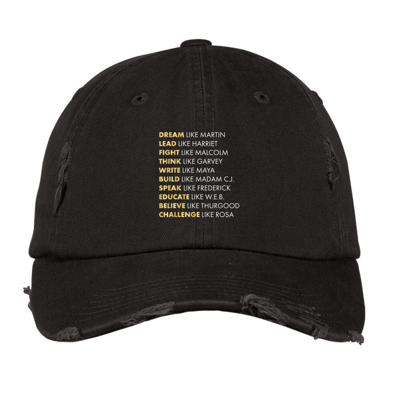 Limited Edition Black History S Dream Like Martin Vintage Cap by DangDuy | Artistshot