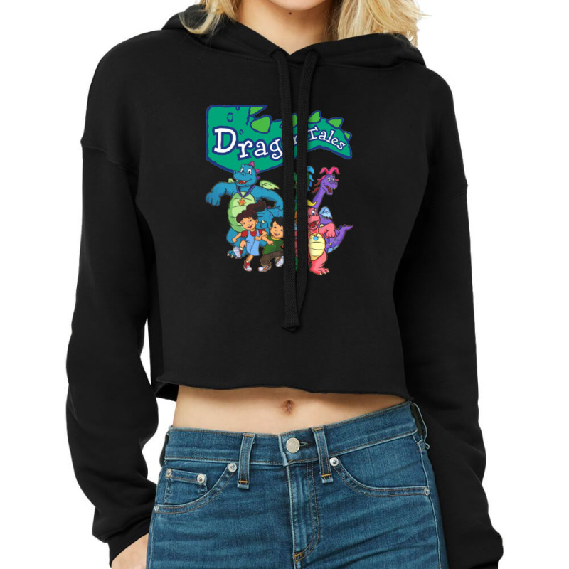 Dragon Tales Graphic Cropped Hoodie by WayneBolton | Artistshot