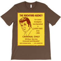 The Rockford Files Yellow Pages Ad Poster Retro T-shirt | Artistshot