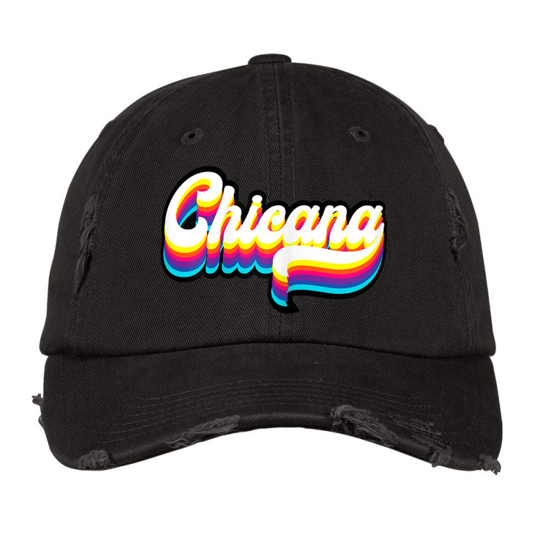 Womens Chicana Latinx Afro Latina Educated Trendy Gifts For Women Vintage Cap by BRANDONARKER | Artistshot